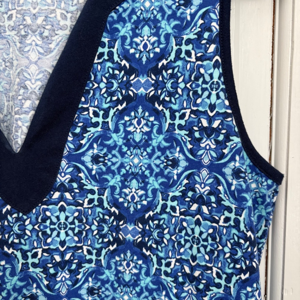 Lands End sleeveless summer dress, Size M - Picture 3 of 8